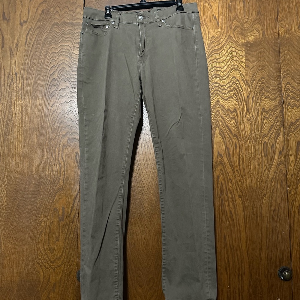 Lucky Brand Khaki Athletic Fit Pants